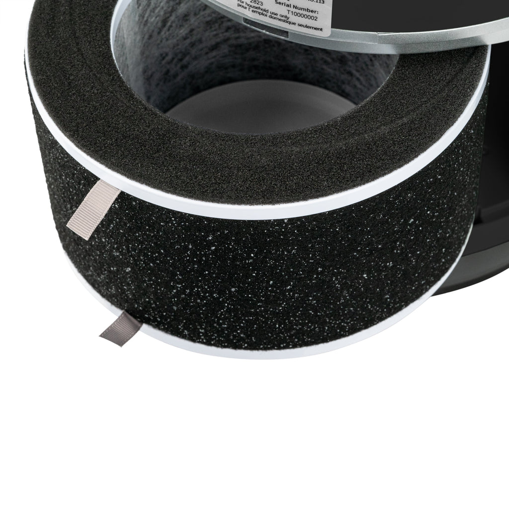 3-in-1 Air Purifier Heater Fan, Black Y39657