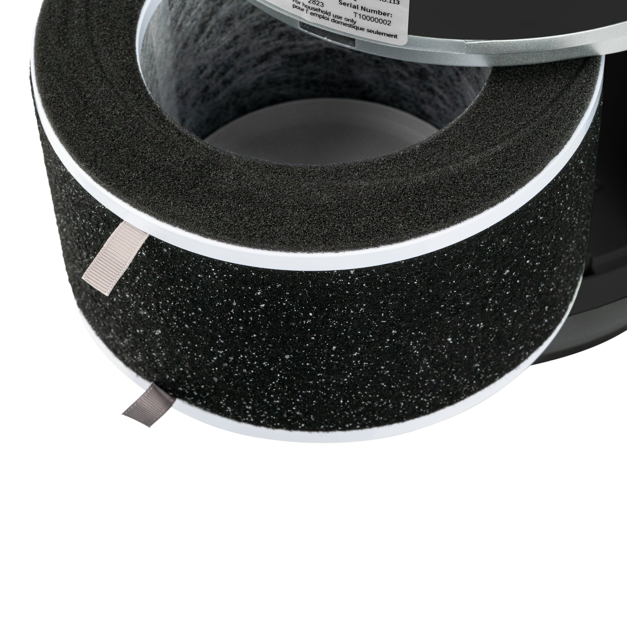 3-in-1 Air Purifier Heater Fan, Black Y39657