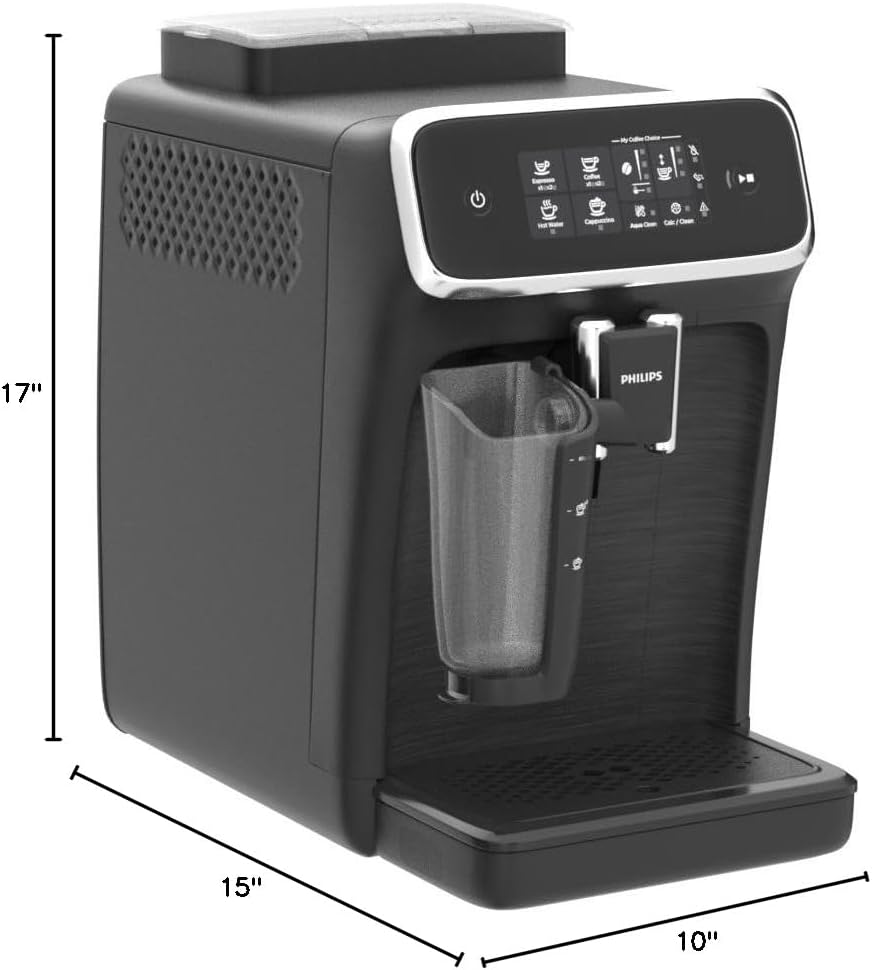 Fully Automatic Espresso Machine with Milk Frother and Touch Display T4052