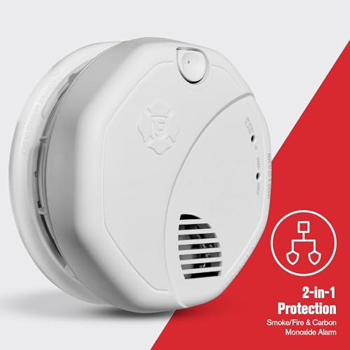 Battery Powered Smoke Detector & Carbon Monoxide Alarm N936294