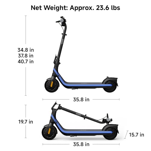 Electric Scooter for Kids 6-14, Adjustable Handlebar, Up to 132 lbs U579989