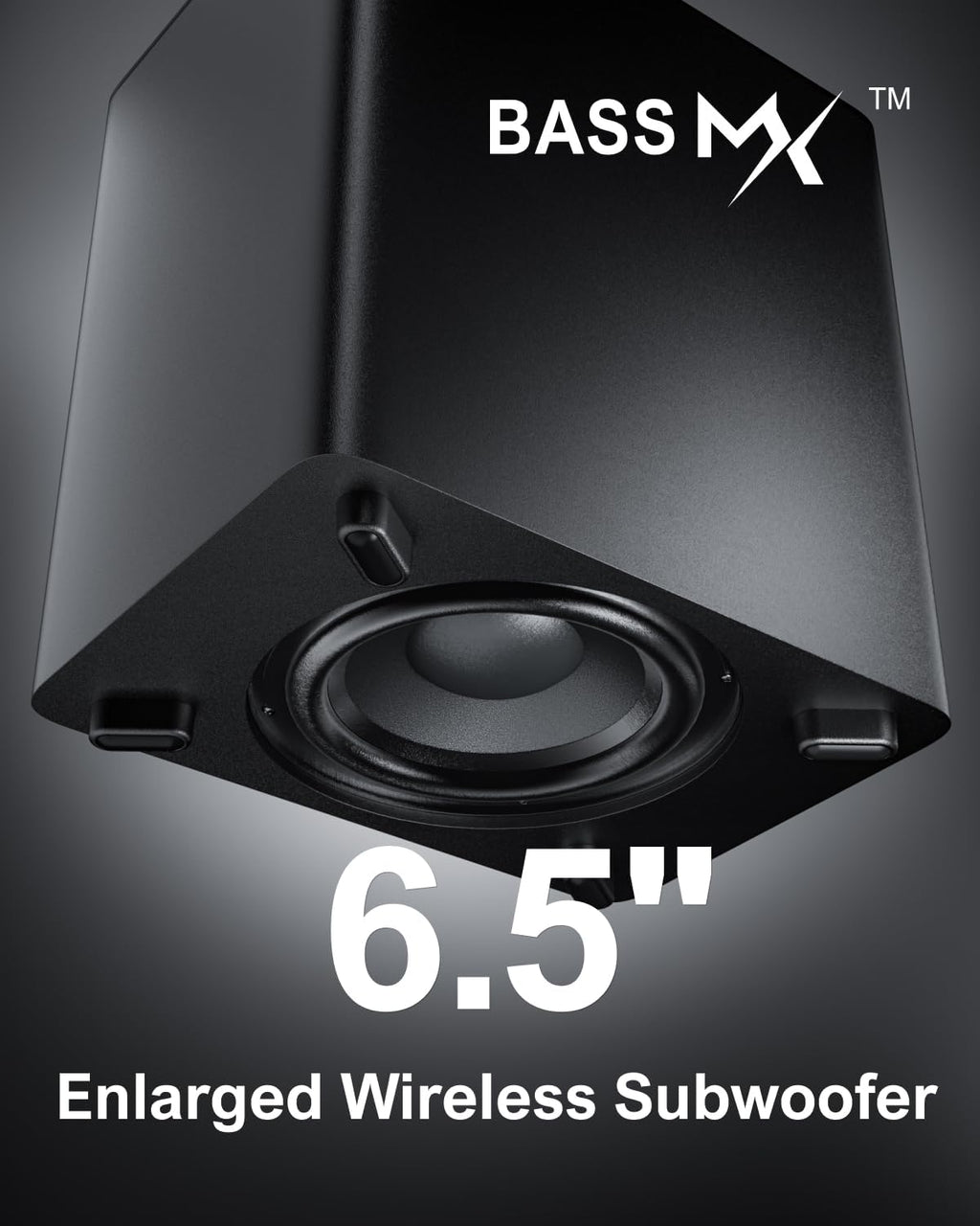 7.1 Virtual Surround Sound System for TV with Subwoofer and Wired Speakers, 410W F987238