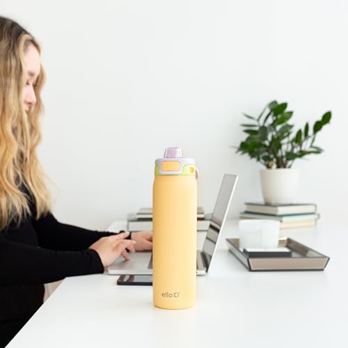 Stainless Steel Water Bottle with Leak Proof Lid, 22oz J59428