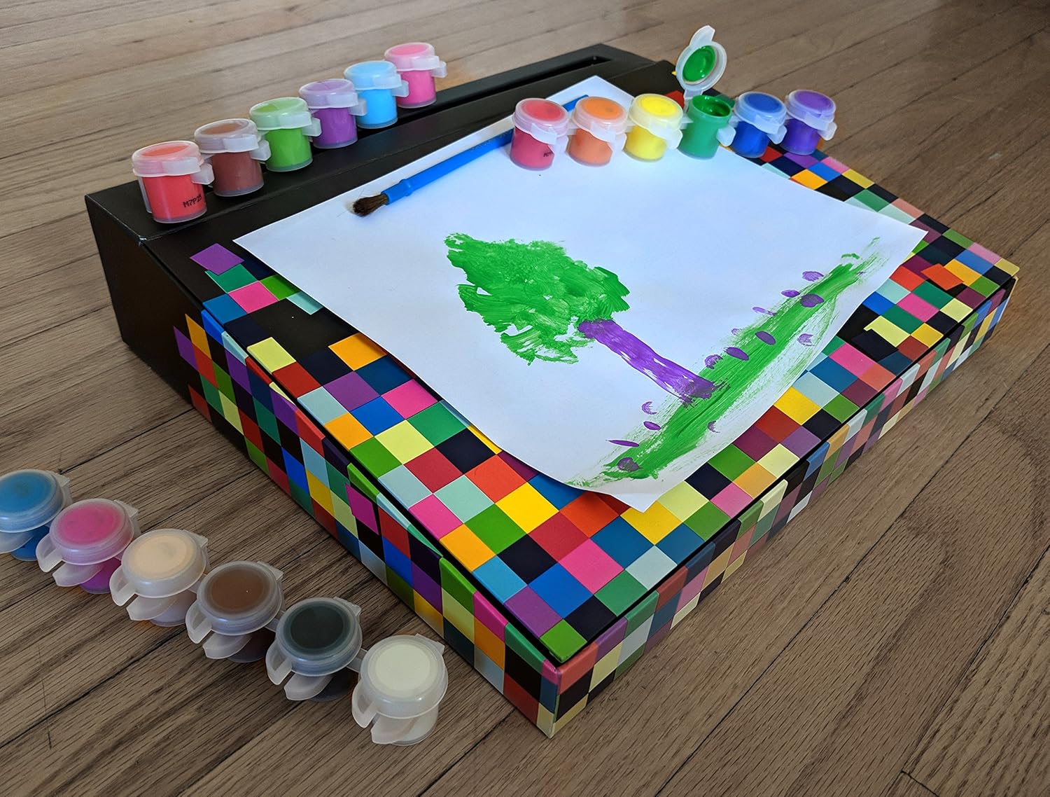 Art Desk with 100-Piece Art Set for Kids Ages 4-8 B667753