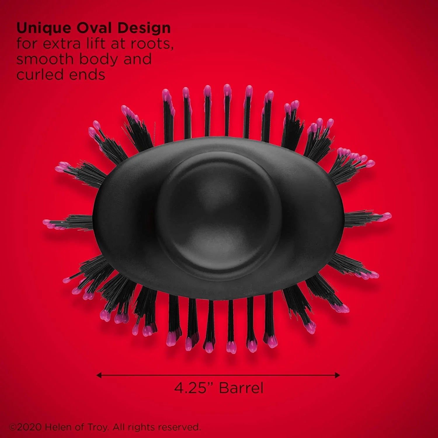 Hot Air Brush for Hair Drying and Volumizing, Black B143816