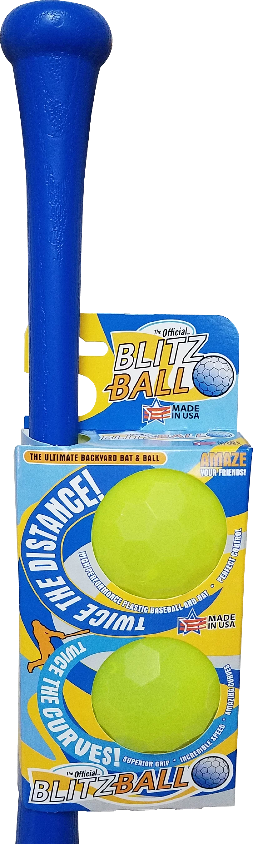 Plastic Bat and Two Ball Combo Z706749