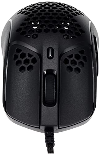 Gaming Mouse - Ultra-Lightweight, 59g, Honeycomb Shell, Black/Red U4751
