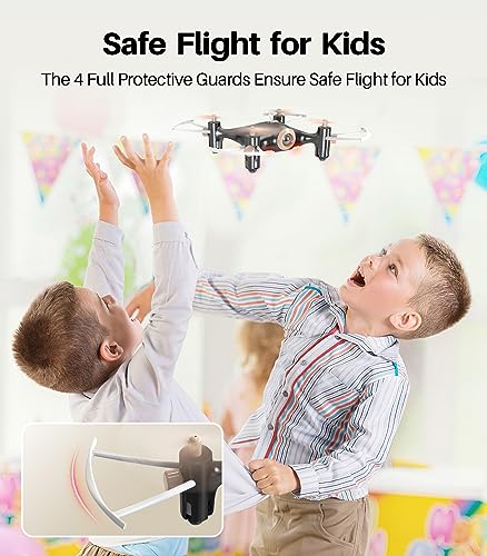 Mini Nano RC Quadcopter Drone for Kids with Altitude Hold and 3D Flips E306446