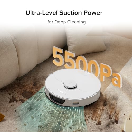 Robot Vacuum and Mop Combo, Self Drying, Self Washing W34594