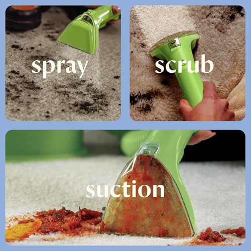 Portable Carpet and Upholstery Deep Cleaner with Self-Cleaning Tool I1884