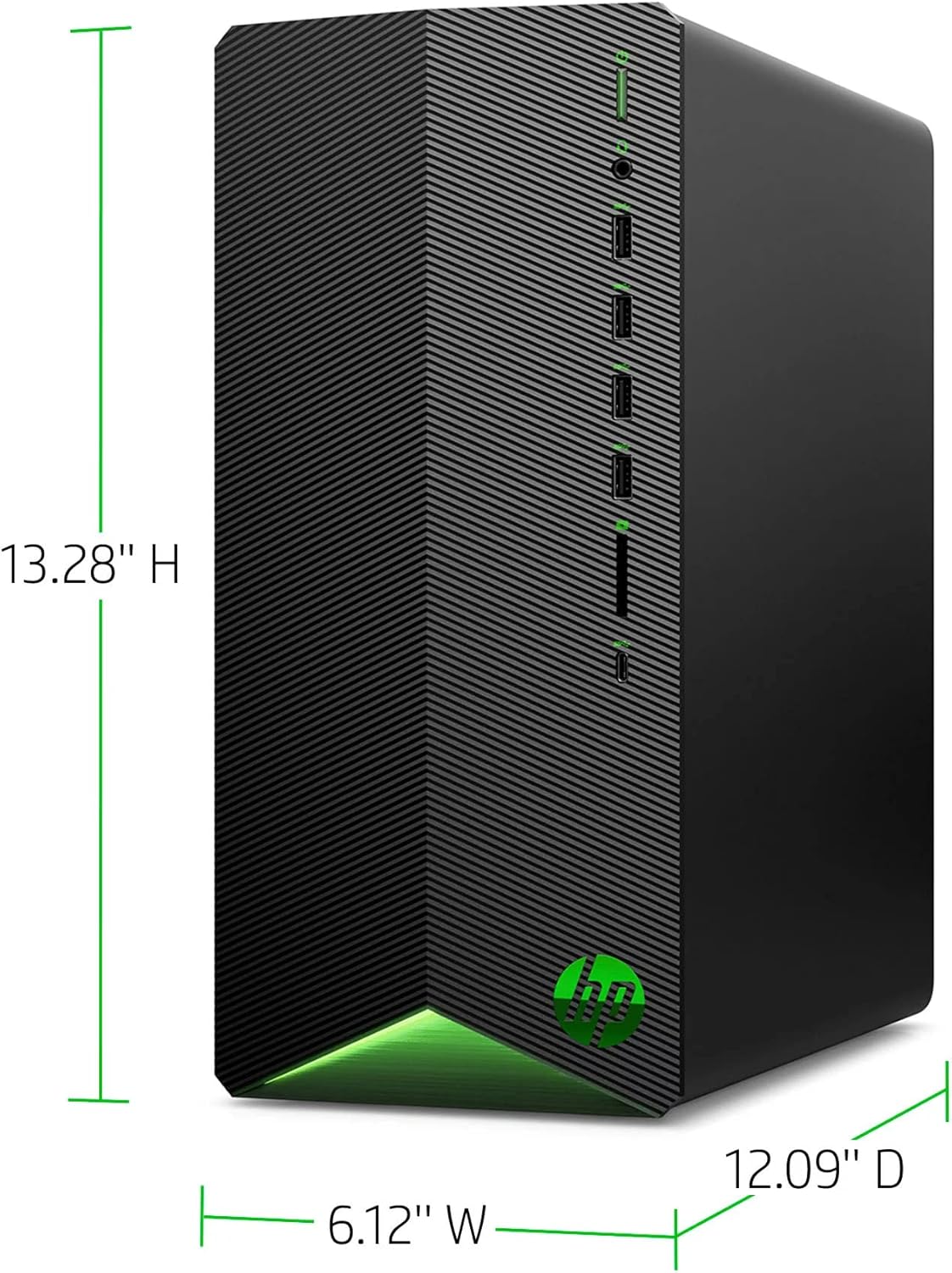 Gaming Desktop PC, AMD Ryzen 5 5600G, 8GB RAM, 256GB SSD D673169