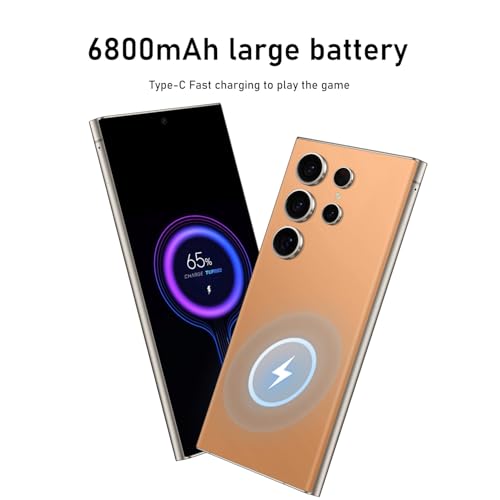 Unlocked 5G Smartphone 6+256GB, 108MP Camera, 6800mAh E5868