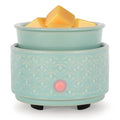 kobodon Ceramic Wax Melt Warmer - 3-in-1Electric Wax Warmer-Fragrance Candle Burner for Scented Wax Tarts and Essential Oils - Wax Melts as Gifts for Moms Grandma Women Girls（Blue）…