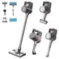 Cordless Stick Vacuum Cleaners, 15Kpa Cordless Vacuum Cleaner for Home, Cordles Vacuum Cleaner with LED Display, 2000mAh Large Batteries, Anti Hair Wrap Stick Vacuum for Carpet, Hard Floor, Pet Hair