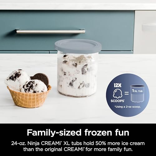 Ice Cream & Frozen Treat Maker with 2 XL Pint Containers T6145