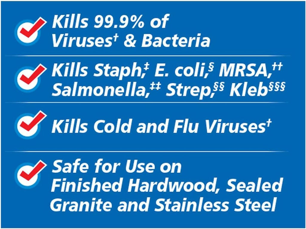 Disinfecting Wipes, 78 Count (Pack of 5) V784698