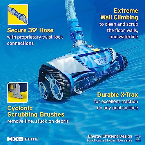 Suction Pool Cleaner for In-Ground Pools, 39 ft Reach M174