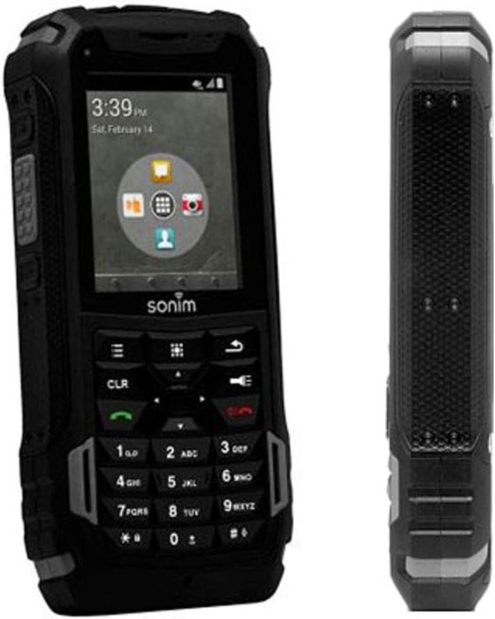 Proprietary OS 4G/LTE Smartphone, GSM Unlocked, Black Q617