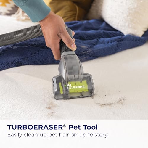 Upright Bagless Vacuum with Swivel Steering and Pet Hair Pick Up F23966