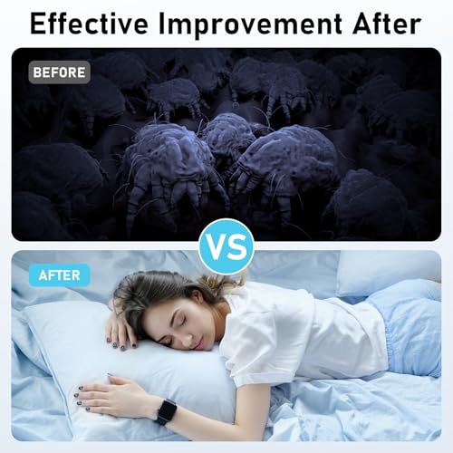 Mattress Vacuum Cleaner with 15Kpa Suction, UV and Ultrasonic for Sofa and Bed S5779