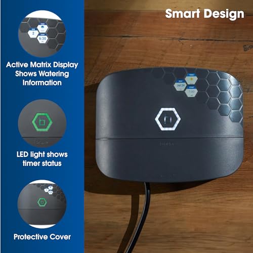 8-Zone Smart Sprinkler Controller Indoor/Outdoor X993