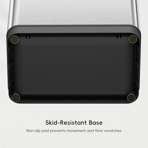 Touchless Motion Sensor Trash Can, 13.2 Gallon, Brushed Stainless Steel K748461