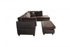 Sectional Sofa with Storage Ottoman M565