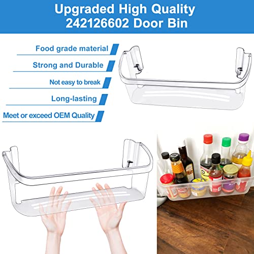 Refrigerator Door Bin Shelf Replacement, 2 Pack L18408