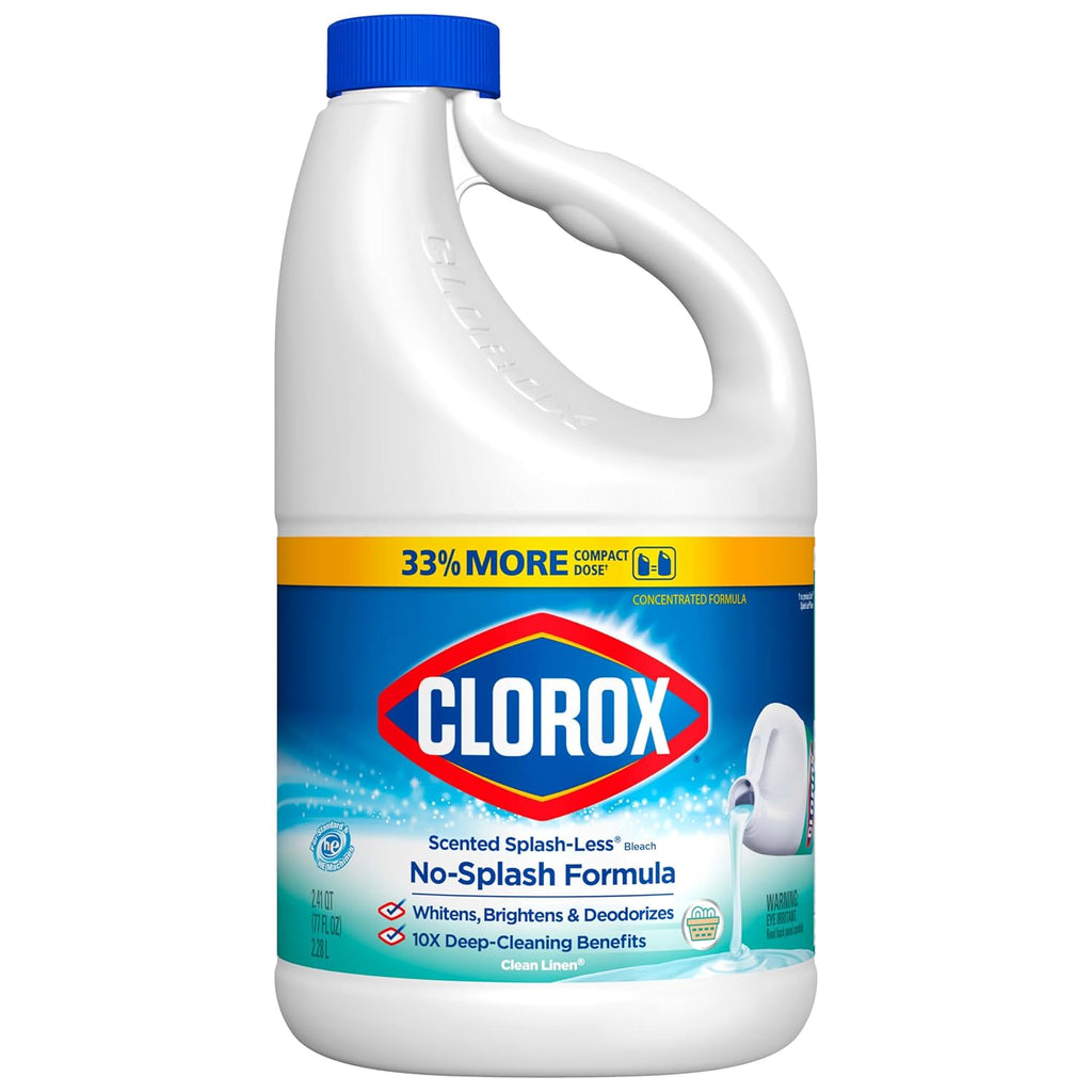 Concentrated Bleach, Clean Linen, 77 Ounce Bottle R193221