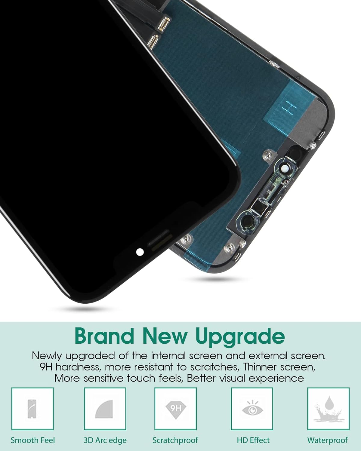 iPhone XR Screen Replacement LCD with Digitizer Sensor Glass Y864
