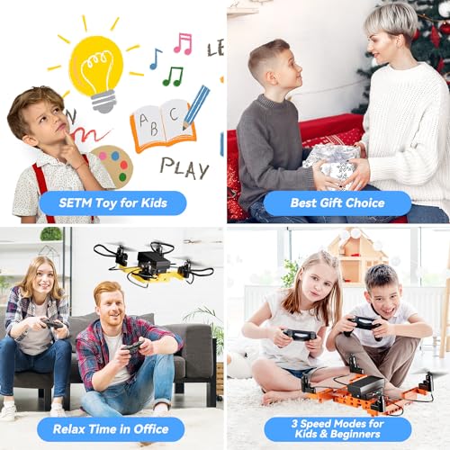 Mini Drone Building Kit for Kids, 5-in-1 DIY, Easy to Build and Fly K26270