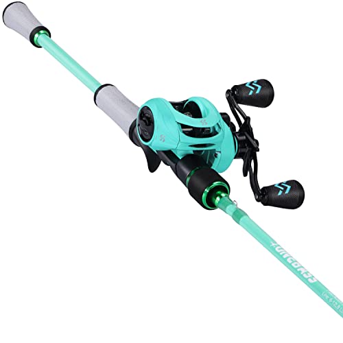 Spinning & Baitcasting Fishing Rod Reel Combo, Graphite 2-Piece M391131