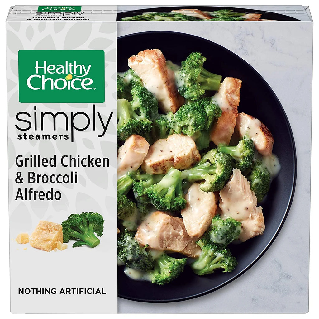 Grilled Chicken Breasts & Broccoli Alfredo Frozen Meal, 12 Pack Y291
