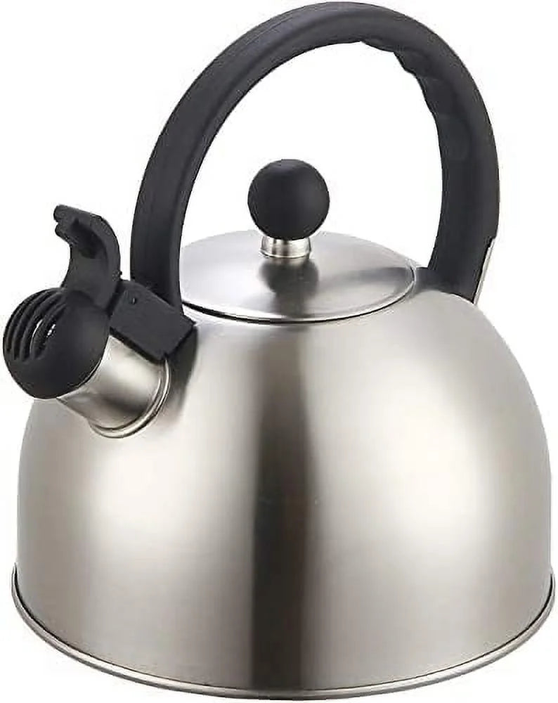 Stainless Steel Whistling Tea Kettle for Stovetop, 2 Liter W773