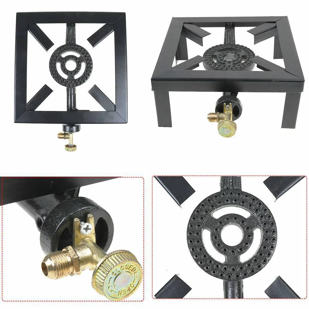 Portable Camp Stove Single Burner Propane Outdoor BBQ Cooker J706