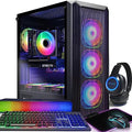 STGAubron Gaming Desktop PC,Intel Core i7-11700KF up to 5.0G,32G DDR4,2T SSD,GeForce RTX 3060 12G GDDR6,600M WiFi,BT 5.0,RGB Fan x 6,RGB Keyboard&Mouse,RGB Mouse Pad,W11H64