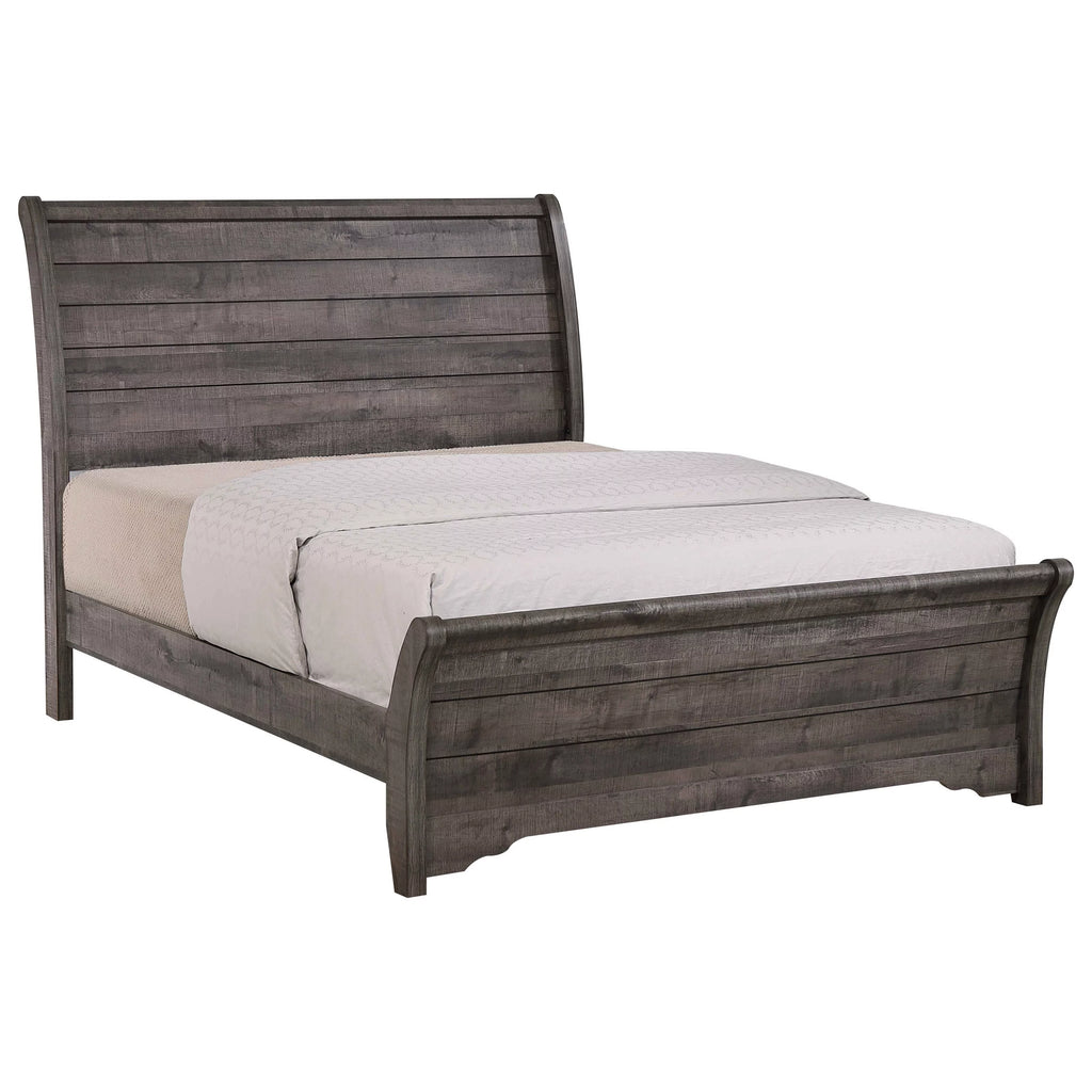 King Size Bedroom Furniture Set with Dresser Mirror and Nightstand X6798