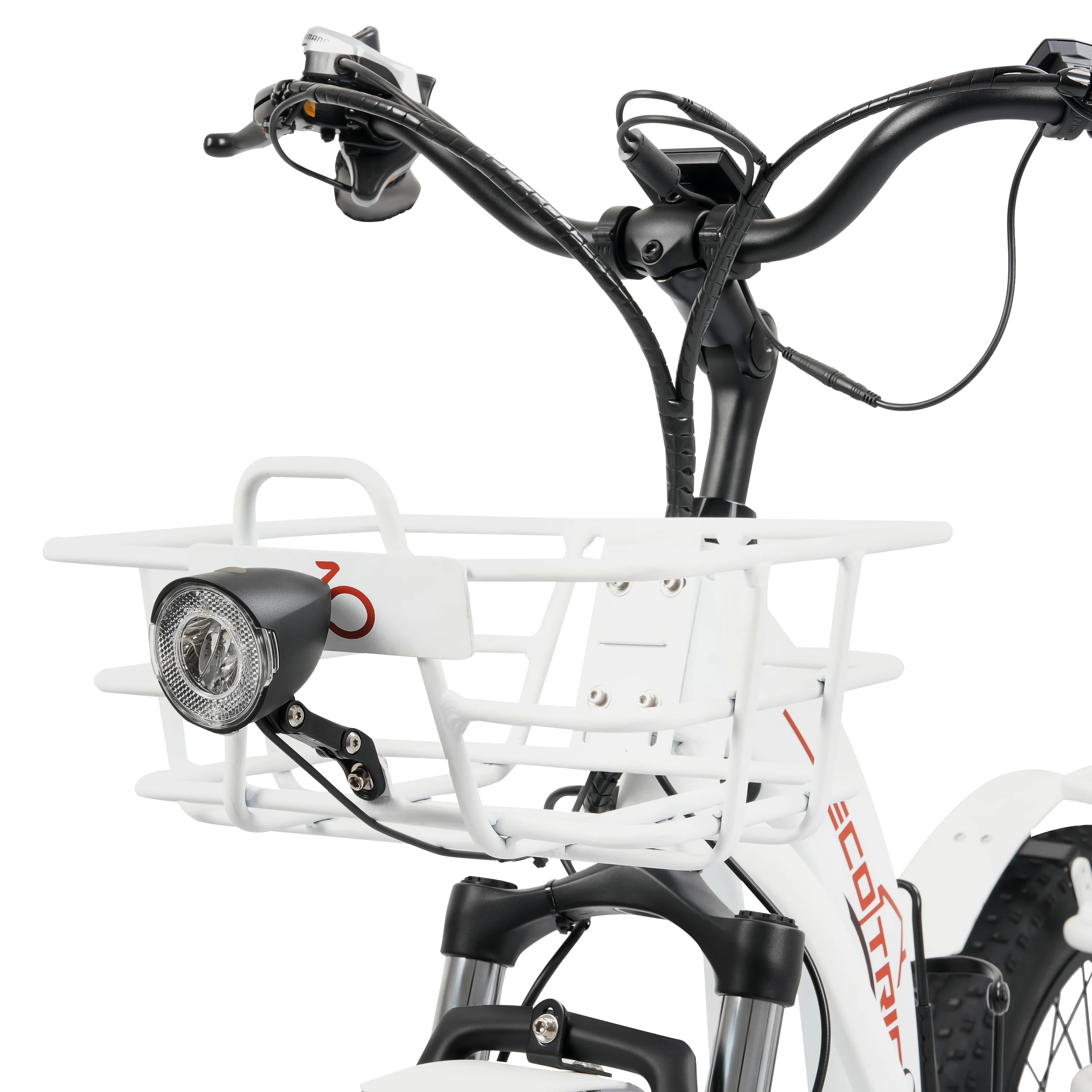 Electric Tricycle for Adults with Basket, 750W 48V, Step-Thru 3-Wheel S34565