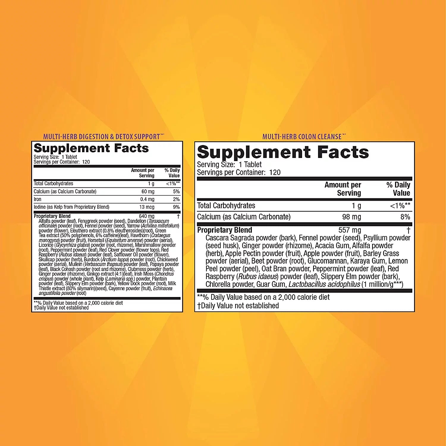 7-Day Total-Body Cleanse 240 Tablets with Pill Case T905