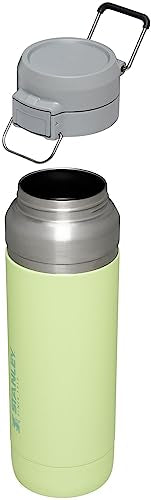 Insulated Stainless Steel Water Bottle 36 oz with Push Button Lid A883