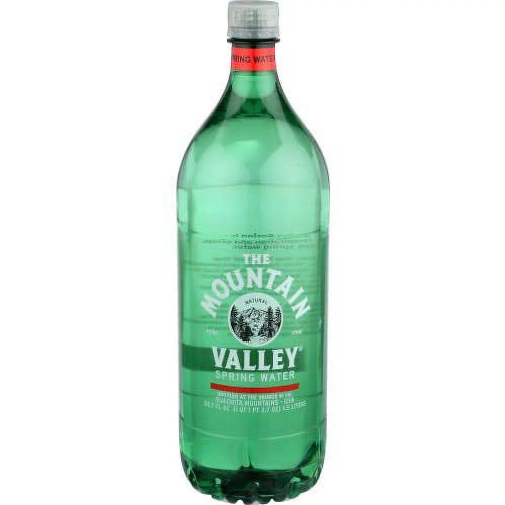 Spring Water, 1.5 Liter Bottles, 12-Pack O165