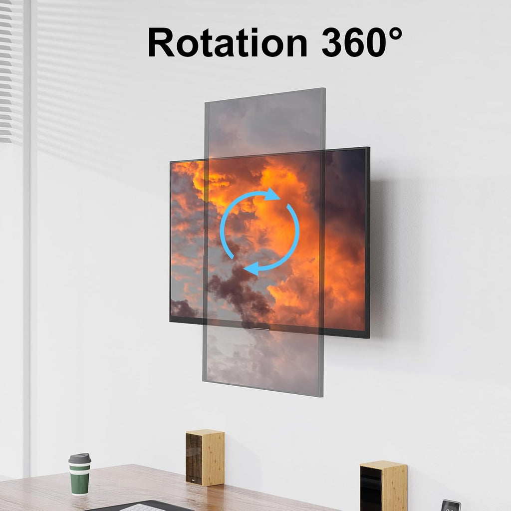 Monitor Wall Mount for 35 Inch Screens, Full Motion Gas Spring Arm, VESA 200x200mm P6994