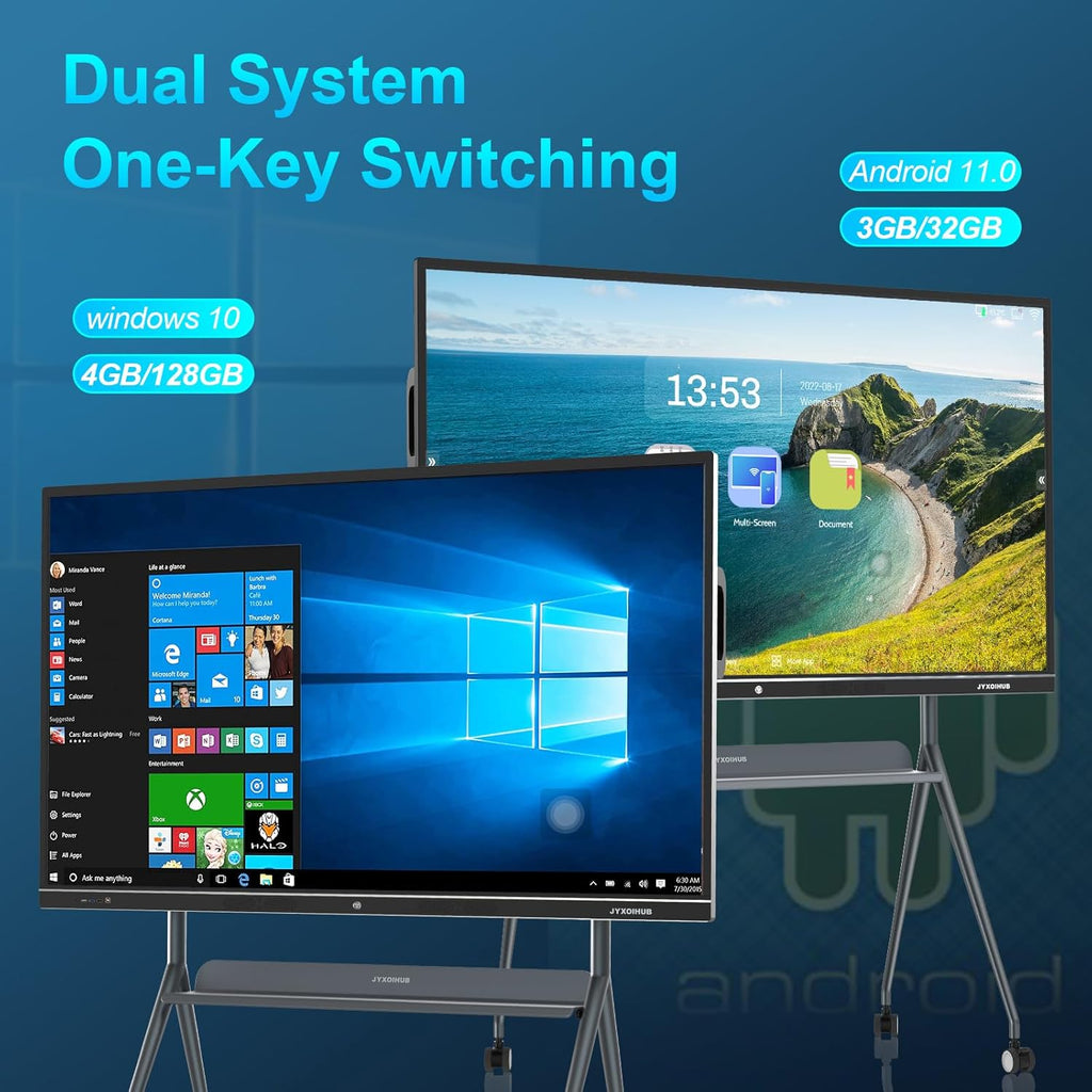 86 Inch Interactive Whiteboard with 4K Touch Screen L978931