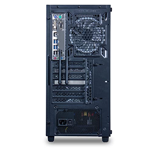 Gaming PC Desktop Computer, AMD Ryzen 5 4500, RTX 3060, 16GB DDR4, 500GB SSD, Windows 11 Pro X6645