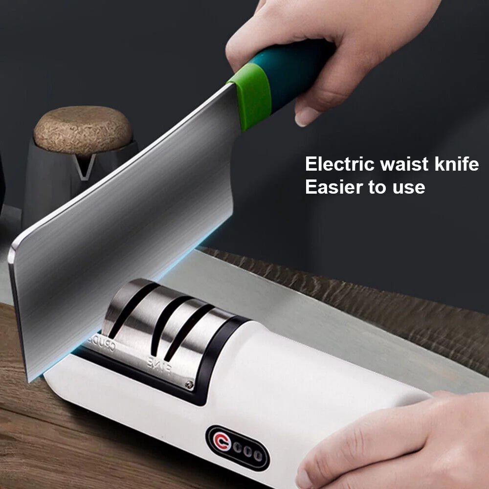 Electric Knife Sharpener 3 Speed Sharpening System T80211