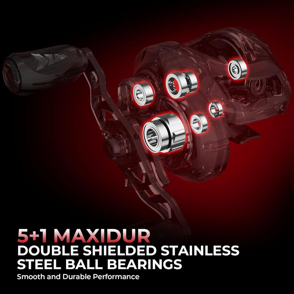 Fishing Rod and Reel Combo, Spinning & Casting, Graphite 2-Piece with Backup Tip Y20074