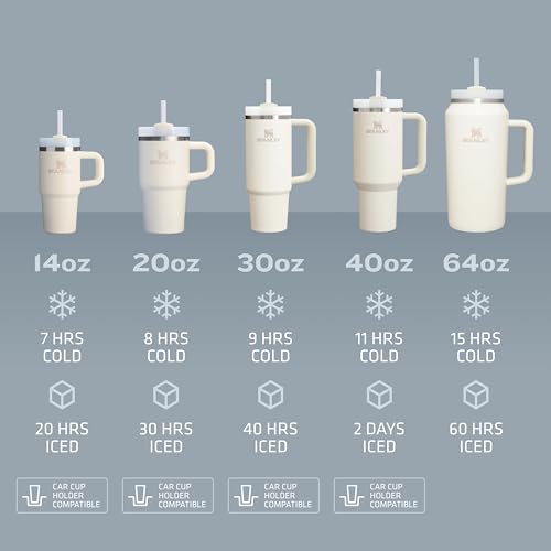 Insulated Stainless Steel Tumbler with Straw 40 oz Y54318
