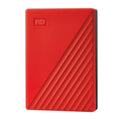 WD Portable Hard Drive, 5TB USB3.0, Red, My Passport Encryption, Password Protection, External Hard Disk / WDBPKJ0050BRD-WESN