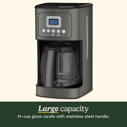14-Cup Coffee Maker with Glass Carafe, Stainless Steel W5053