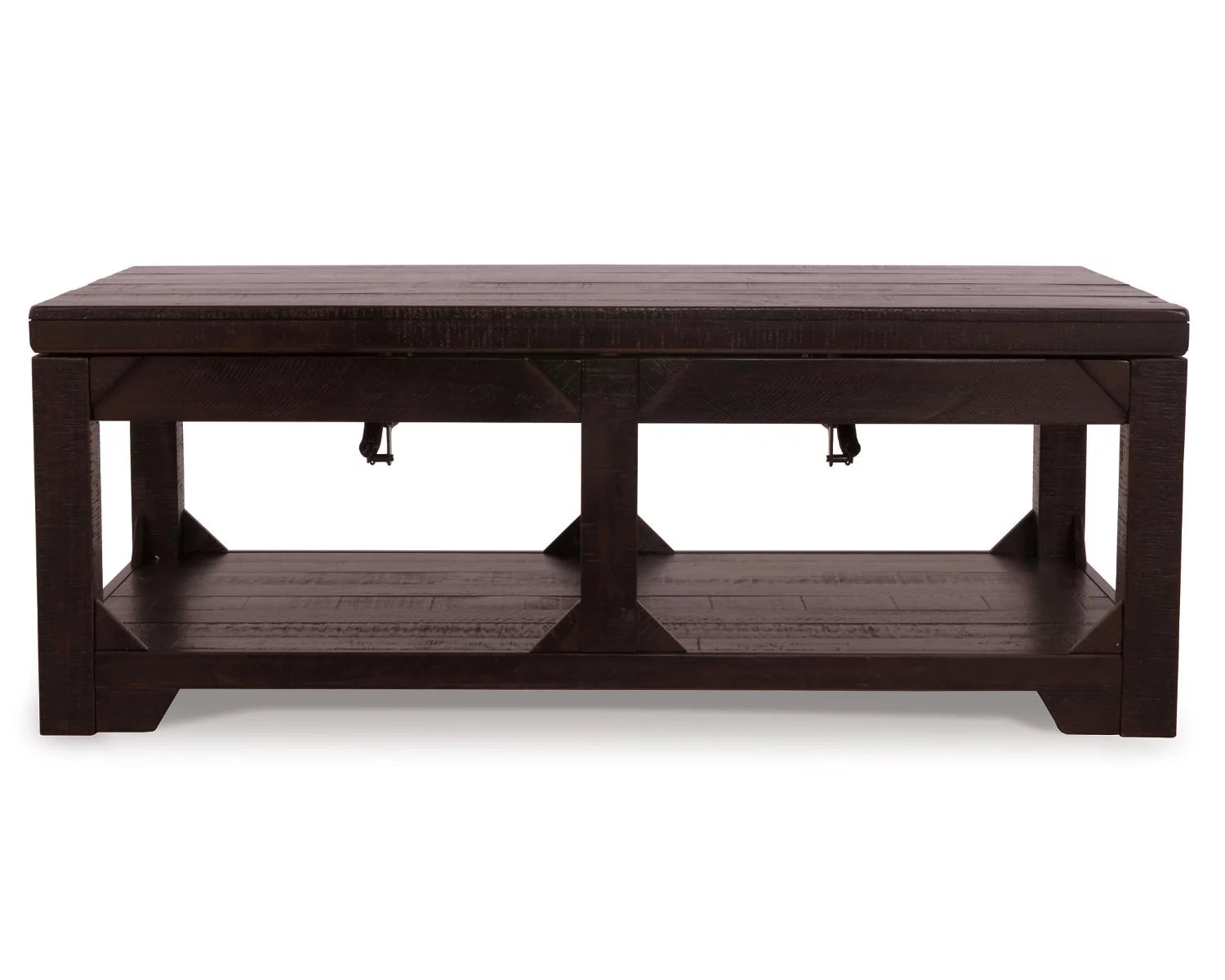 Rustic Brown Coffee Table with Lift Top L10850
